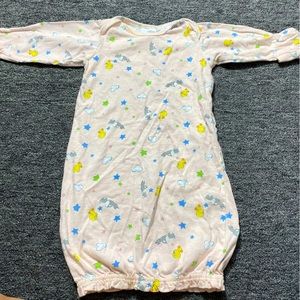 Vintage Looney Tunes Baby Sleeper sz 0-3 months Bugs Bunny Tweety Bird